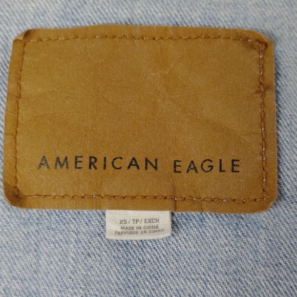American Eagle Women's Distressed Denim Jacket. - Picture 12 of 12